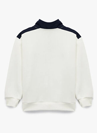 Koton Baskılı Erkek Çocuk Ekru Sweatshırt 6WKB10114TK