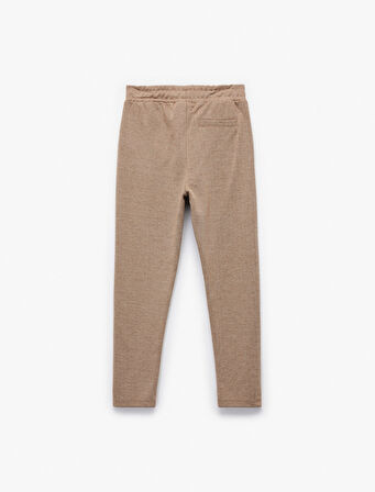 Beli Bağlamalı Cepli Basic Eşofman Altı