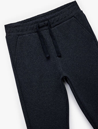 Beli Bağlamalı Cepli Basic Eşofman Altı