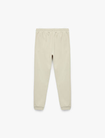 Pamuklu Cepli Fermuarlı Jogger Eşofman Altı