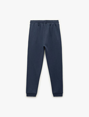 Pamuklu Cepli Fermuarlı Jogger Eşofman Altı