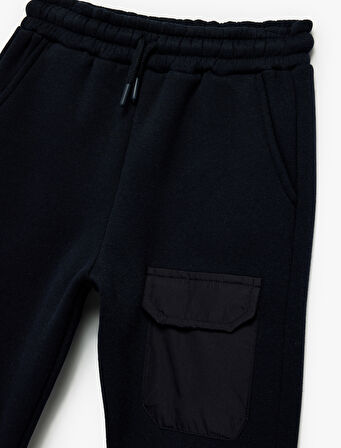 Şardonlu Cep Detaylı Basic Jogger Eşofman Altı