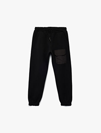 Şardonlu Cep Detaylı Basic Jogger Eşofman Altı