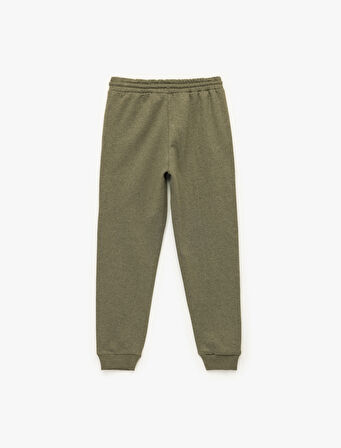 Baskılı İki İplik Şardonlu Jogger Eşofman Altı