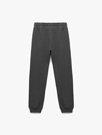 Beli Bağcıklı Cepli Basic Jogger Eşofman Altı 