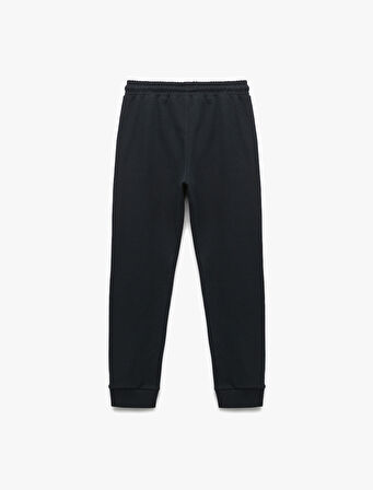 Beli Bağcıklı Cepli Basic Jogger Eşofman Altı 