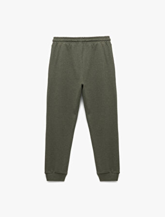 Beli Bağcıklı Cepli Basic Jogger Eşofman Altı 