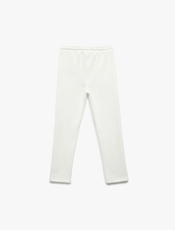 Beli Lastikli Cepli Havuç Kesim Basic Pantolon
