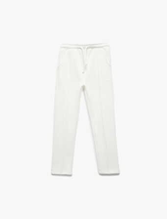 Beli Lastikli Cepli Havuç Kesim Basic Pantolon