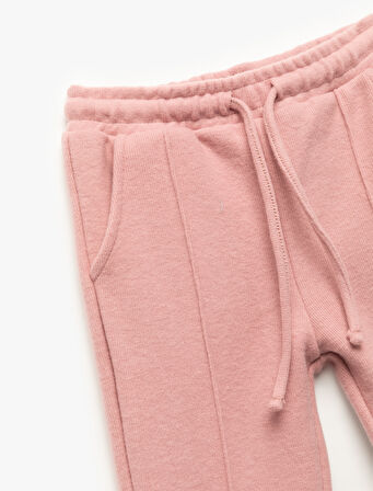 Beli Lastikli Cepli Havuç Kesim Basic Pantolon