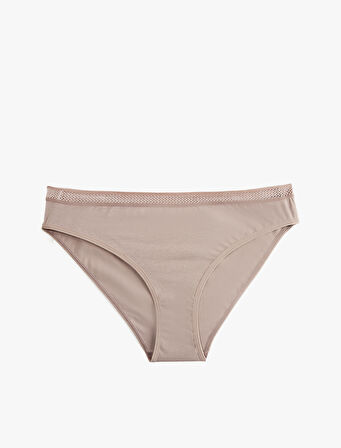 Pamuklu Rahat Kalıp Lastik Detaylı Külot