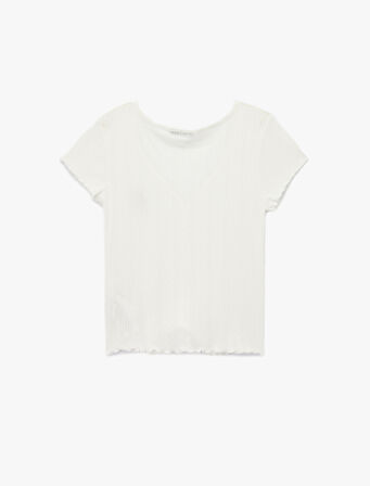 Pamuklu Kısa Kollu Düğmeli Pijama Takımı