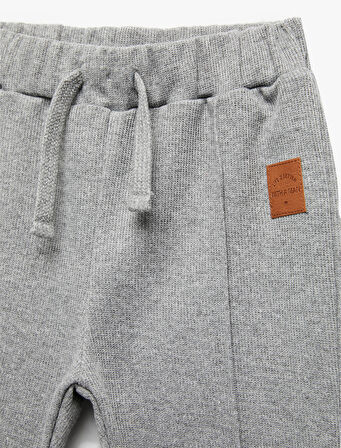 Beli lastikli Cepli Basic Jogger Eşofman Altı