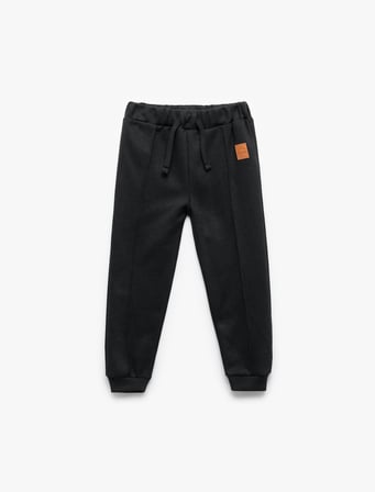 Beli lastikli Cepli Basic Jogger Eşofman Altı