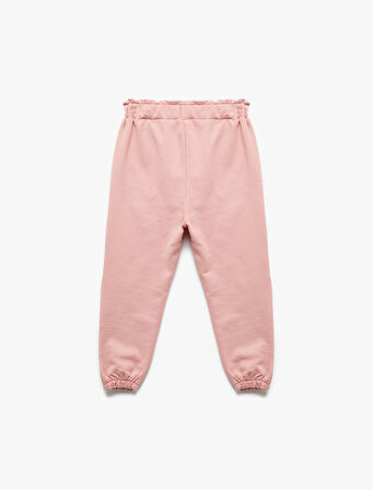 Pamuklu Şardonlu Cepli Jogger Eşofman Altı