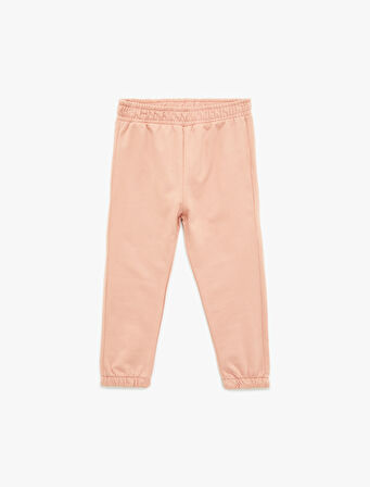 Pamuklu Beli Lastikli Basic Jogger Eşofman Altı