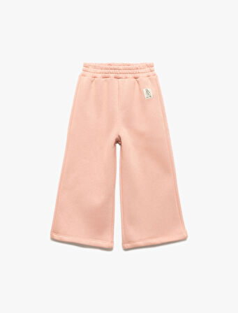 Beli Lastikli Geniş Paça Eşofman Altı