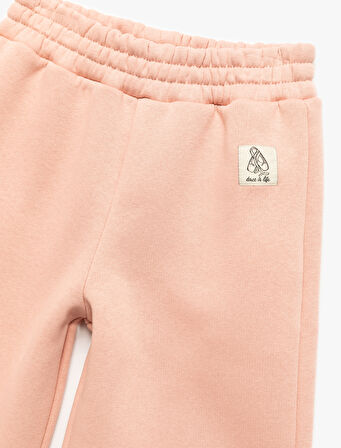 Beli Lastikli Geniş Paça Eşofman Altı