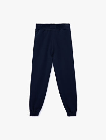 Yüksek Bel Rahat Kalıp Cepli Jogger Eşofman Altı