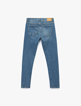 Pamuklu Normal Bel Slim Fit Jean Pantolon - Brad Jean