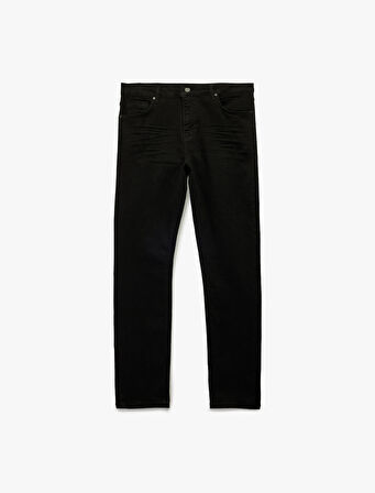 Normal Bel Cepli Pamuklu Skinny Fit Jean Pantolon - Michael Jean