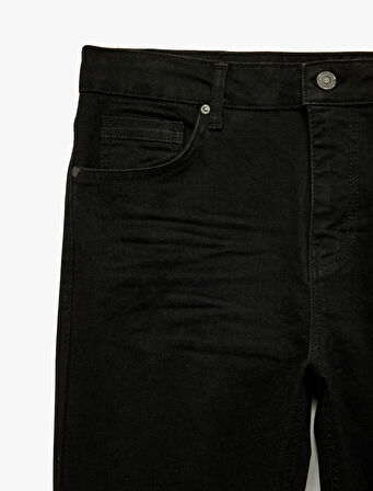 Normal Bel Cepli Pamuklu Skinny Fit Jean Pantolon - Michael Jean