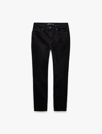 Normal Bel Pamuklu Skinny Fit Jean Pantolon - Michael Jean