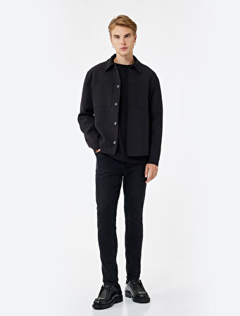 Normal Bel Pamuklu Skinny Fit Jean Pantolon - Michael Jean