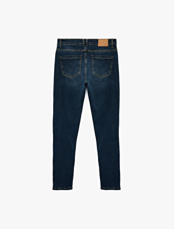 Pamuklu Normal Bel Slim Fit Jean Pantolon - Brad Jean