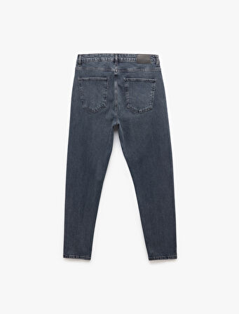 Pamuklu Normal Bel Tapered Fit Jean Pantolon - Joe Jean