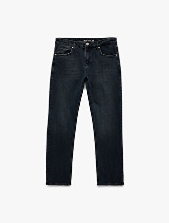 Normal Bel Straight Fit Jean Pantolon - Mark Jean