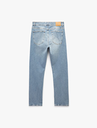 Normal Bel Straight Fit Jean Pantolon - Mark Jean