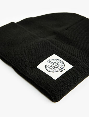 Etiket Detaylı Katlı Bere