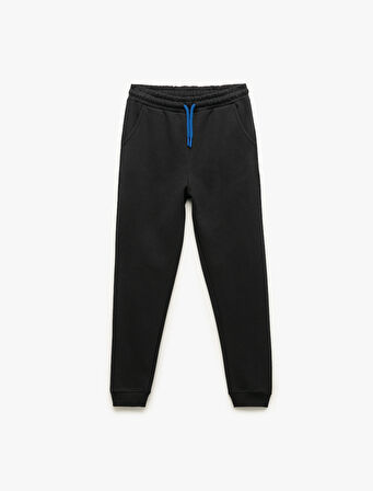 Şardonlu Cepli Basic Jogger Eşofman Altı