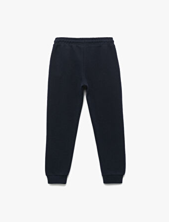 Cepli Beli Bağcıklı Basic Jogger Eşofman Altı