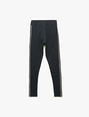 Pamuklu Beli Lastikli Tayt