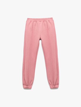 Beli Lastikli Şardonlu Jogger Eşofman Altı