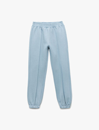 Beli Lastikli Şardonlu Jogger Eşofman Altı