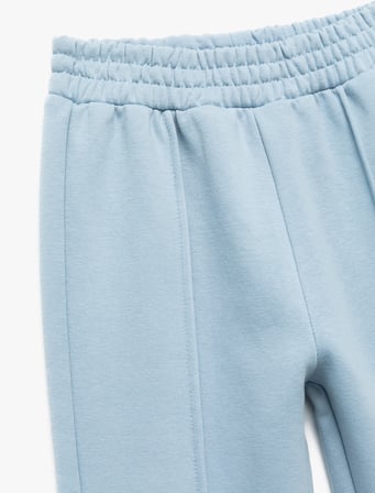 Beli Lastikli Şardonlu Jogger Eşofman Altı