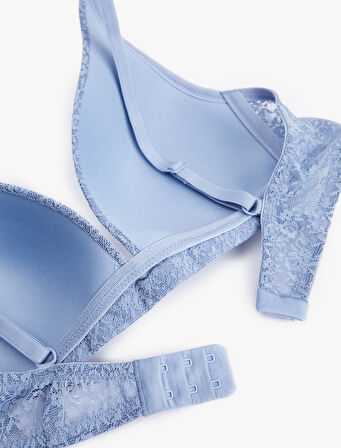 Rahat Kalıp Balensiz Dantelli Soft Bralet Sütyen