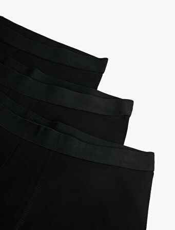 Pamuklu Basic 3'lü Boxer Seti