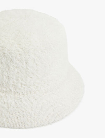 Peluş Bucket Şapka