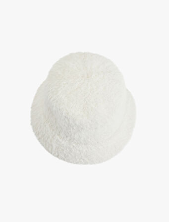 Peluş Bucket Şapka
