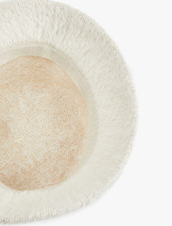 Peluş Bucket Şapka