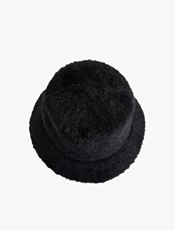 Peluş Bucket Şapka