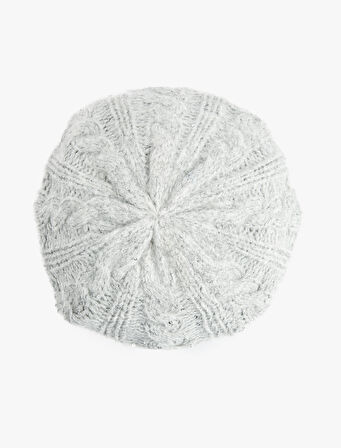 Örgü Detaylı Bere