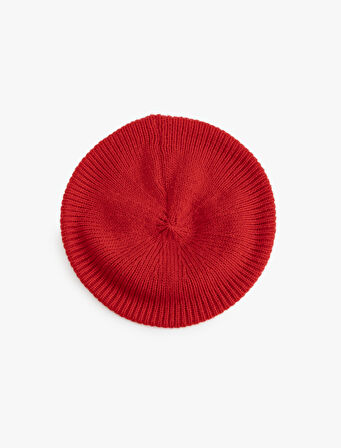 Örgü Detaylı Ressam Şapka