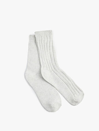 2'li Dokulu Kalın Soket Çorap Seti