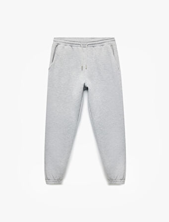 Cep Detaylı Beli Bağcıklı Şardonlu Jogger Spor Eşofman Altı