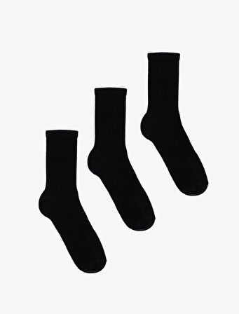 Pamuklu 3'lü Tenis Çorap Seti